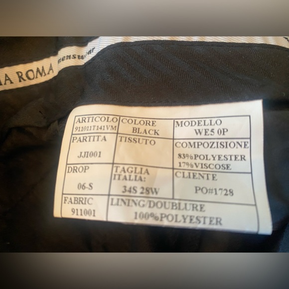 Via Roma Menswear Pants - Picture 4 of 4